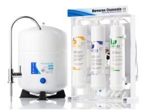 Filtru de apă cu osmoză inversă Clean Water EA5, 5 etape de purificare